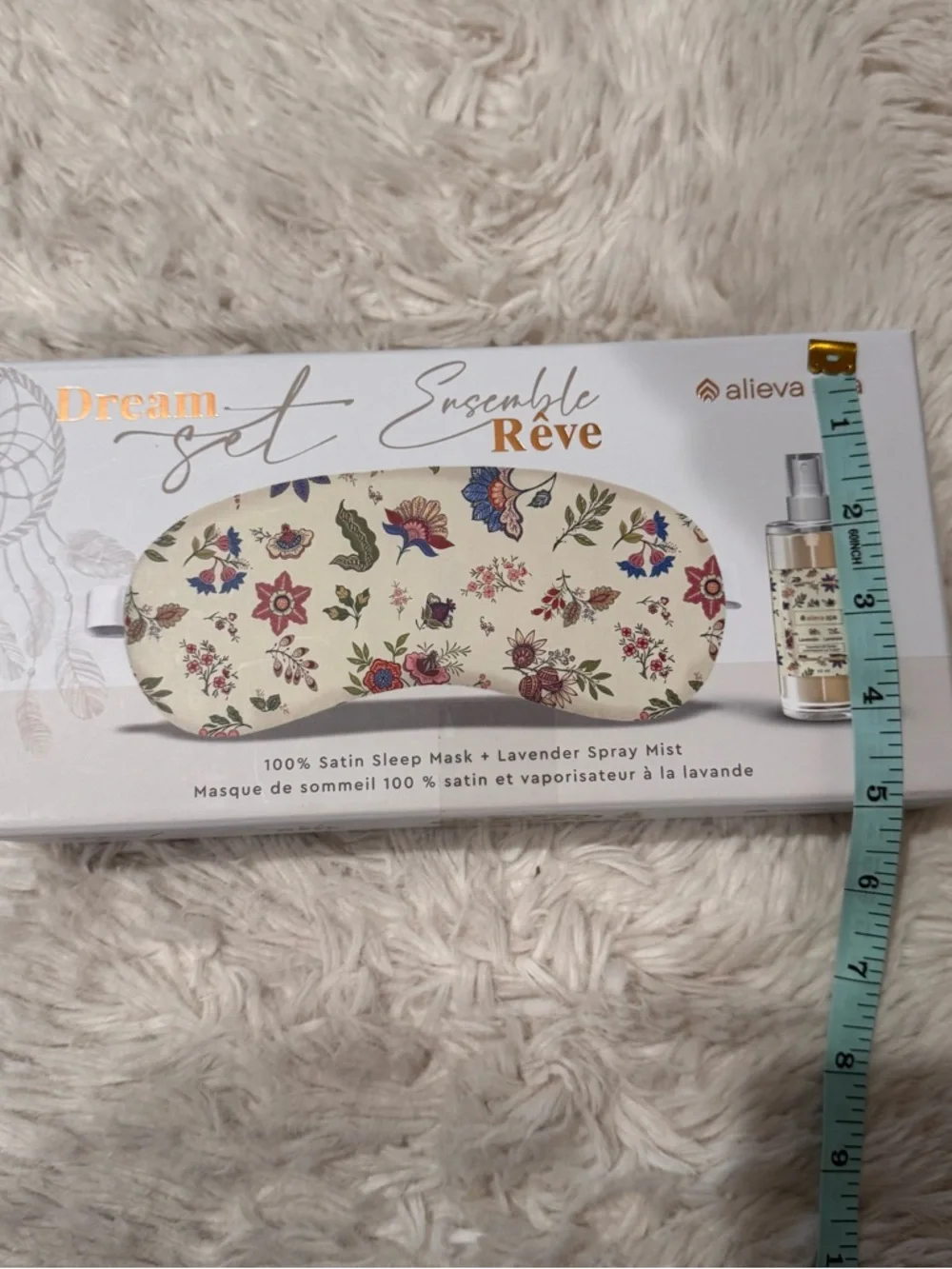 Alieva spa - Dream Set Satin Sleep Mask & Lavender Mist